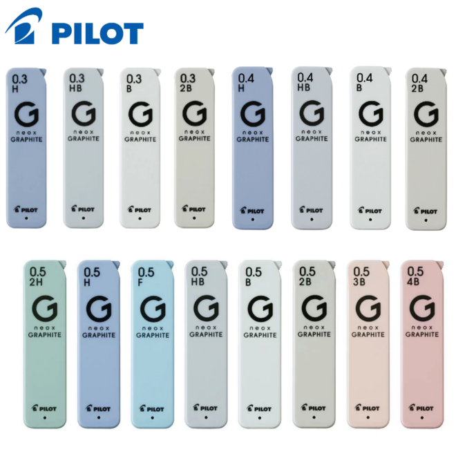 NEOX Graphite Харандааны запас 0.3, 0.4, 0.5, 0.7, 0.9