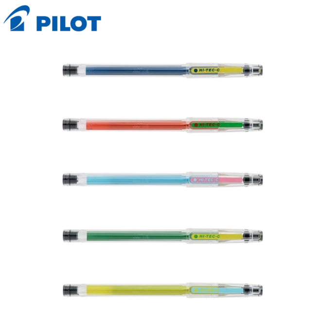 Pilot Hi-Tec-C 0.4mm Gel Ink Ballpoint Pen 80's Retro Series